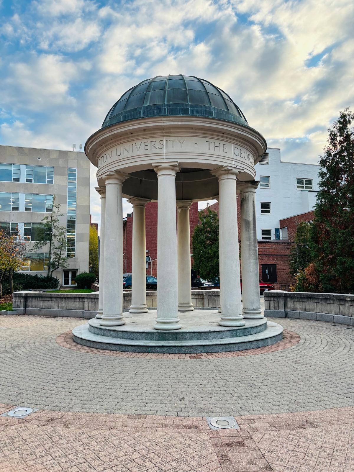 The tempietto dome at George Washington University
